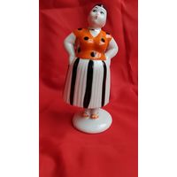 Фарфоровая статуэтка Склочница Сплетница ЛФЗИ СССР . Торги с рубля