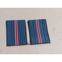 Погоны на рубашку офицера МВД РБ 92 год,склад