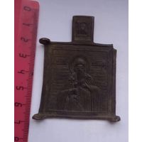 Старинная Икона.Створка от складня 6,5х5 см