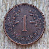 Финляндия 1 марка 1949 года, Н. Редкая! Предложи свою цену или обмен!