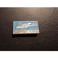 Значок самолет