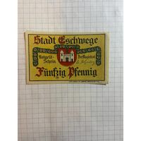 50 пфеннингов (нотгельды) г. Германия.