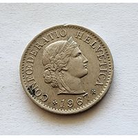 Швейцария 5 раппенов, 1967
