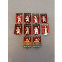 Ярославль. Рыбинск. Цена указывается за один значок. #-V-04