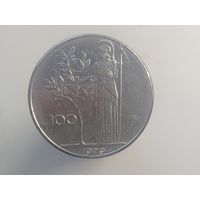 100 лир Италия 1979 год  лот 42