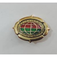 Значок "Белорусское общество дружбы". Алюминий.