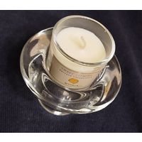 Подсвешник стекло и свеча