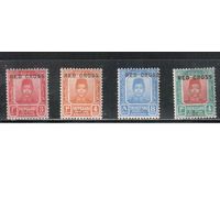 Малайские штаты(Тренггану)-1917-1918,(Мих.155-156)  * ,  Британские колонии, Стандарт,Надп.,Красный Крест (полная серия)
