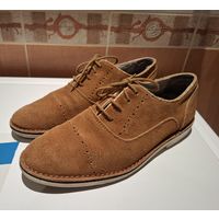 Мужские замшевые туфли, 41,5 размер