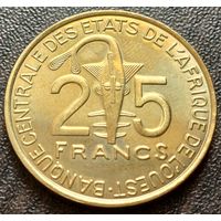 Западная Африка (ВСЕАО) 25 франков, 2008    ( 1-9-2 )