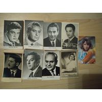 Открытки фото советских актеров 1 шт