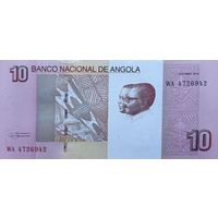 Werty71 Ангола 10 кванза 2012 UNC банкнота