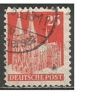 Германия(Американская зона). Кельский собор. 1948г. Mi#87.