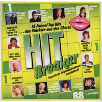 LP Hit Breaker I/88 (Bee Gees, Chris Rea, C.C. Catch, Sabrina, Billy Idol, Jennifer Rush, Sandra, Samantha Fox, Iggy Pop, Bad Boys Blue, Rick Astley, Cock Robin і іншыя)