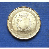 Мальта 20 евроцентов 2019