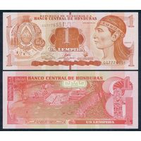Гондурас 1 лемпира 2019 год, UNC.