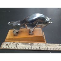 Статуэтка зубр . Металл, большой!