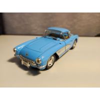 Chevrolet Corvette 1:34 Kinsmart машинка металлическая модель автомобиля коллекционная корвет шевроле