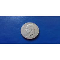 1 доллар 1977 год США D  Эйзенхауэр (Состояние на фото)