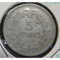 Франция 5 франков 1949