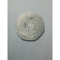 Гамбия 1 даласи 1987 года .