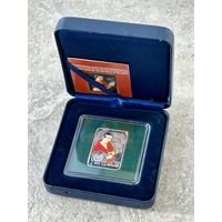 И. Хруцкий, серебро, в футляре с сертификатом, 20 рублей, 2010