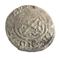 Шилинг Дерпт епископ Дерптский Иоан VI де Бэй 1528-1539