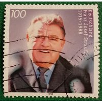 Германия 1995. Немецкий политик Франц Йозеф Штраус 1915-1988