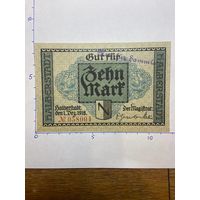Германия нотгельд 10 марок 1918 г.- Альберштадт - 2001