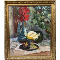 Залозный Н.Г "Натюрморт",1975 г. Холст, масло. Размер 82х69 см.