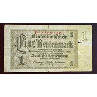 1937 год  Германия 1 рейхсмарка