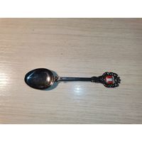 Коллекционная, кофейная ложечка "BAD. ROTHENFELDE", длина 11.5 см., клеймо.