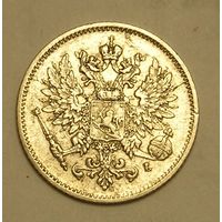 Русс. Финляндия 25 Пенни 1909 Серебро
