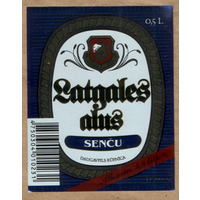 Этикетка пива Latgales alus Прибалтика Ф878
