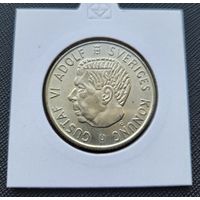 2 кроны 1964 Швеция! Серебро 14,00 грамм 400 пробы 0,180 унции! ВОЗМОЖЕН ОБМЕН!