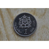 Марокко 1 дирхам 2002