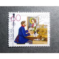 Марка Германия 1979 год История почты