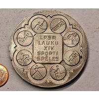 Спортивная настольная медаль СССР