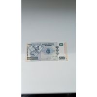 КОНГО 500 франков 2013 год