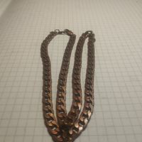 Цепь, магнитится, 18к 45 см