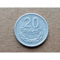 Польша 20 грошей, 1976г. (D-107)