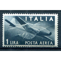 Италия - 1945г. - авиация, авиапочта, 1 L - 1 марка - MH [Mi 706]. #1-It-1-B-2