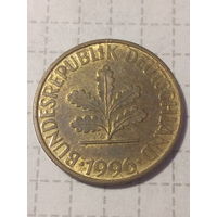 10 пфеннигов ФРГ 1996 год A