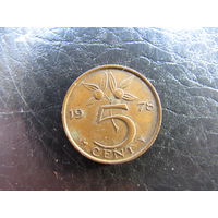 Нидерланды.5 центов, 1978. С 20 копеек. Распродажа коллекции. Смотрите другие лоты.