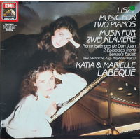 Liszt, Katia & Marielle Labeque – Music For Two Pianos - Musik Fur Zwei Klaviere