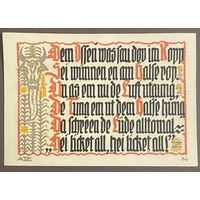 Нотгельд 50 пфеннигов 1921 год. Шёппенштедт,. Веймарская республика