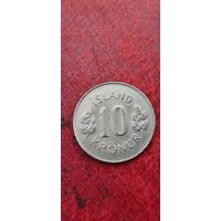 Исландия 10 крон 1978
