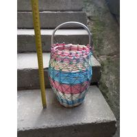 Кошик, корзинка винтаж, ручной работы
