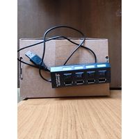USB 2.0 концентратор, разветвитель , 4 слота