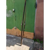 Ретролыжи (60-е гг.) беговые деревянные TALLINN. Длина 210 см, жесткие крепления NN75